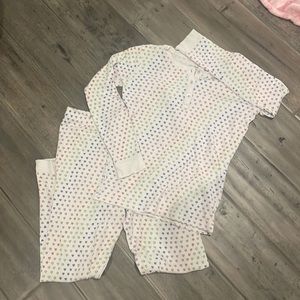 rainbow hearts roller rabbit pajamas !